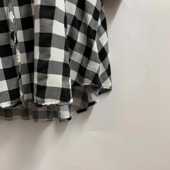 Torrid Women's‎ Babydoll Stretch Challis Zip-Front Tunic Top Size XL - Picture 6 of 12